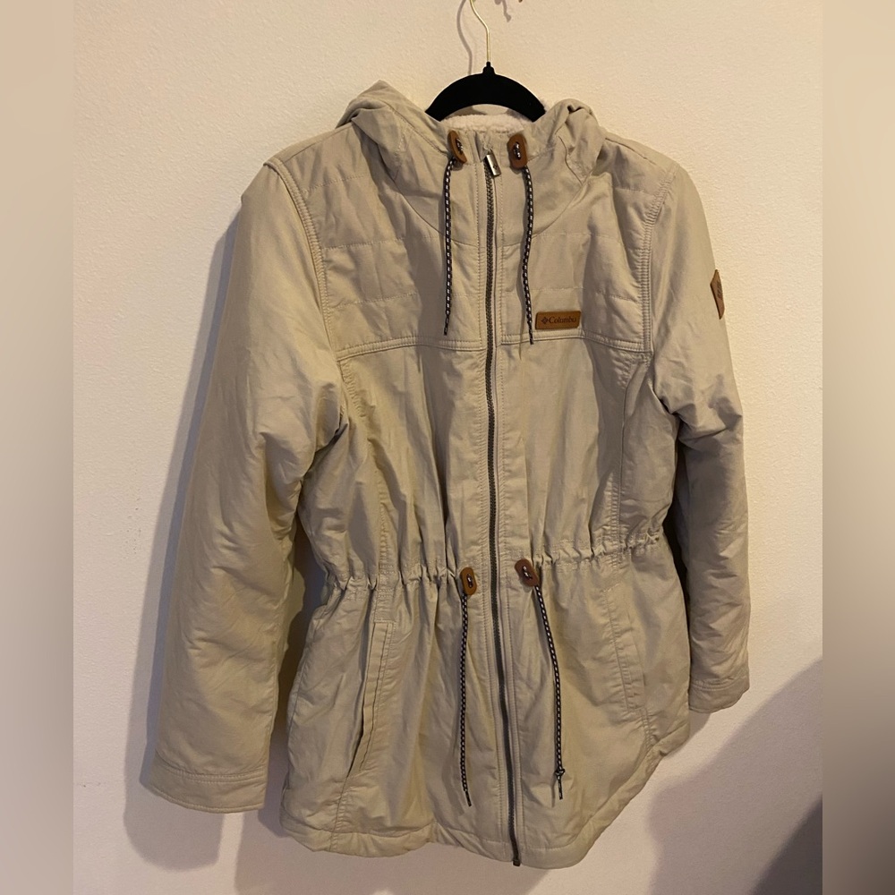 Columbia Chatfield Hill Jacket “fossil” Women’s Size M